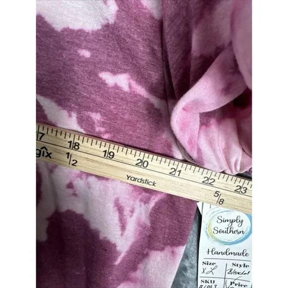 Women’s T-Shirt “Never Give Up On Your Day Dream” Tye Dye Butterflies & Flowers - Picture 12 of 14